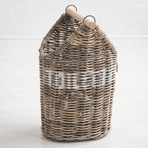 Rattan Toilet Roll Basket Wayfair.co.uk